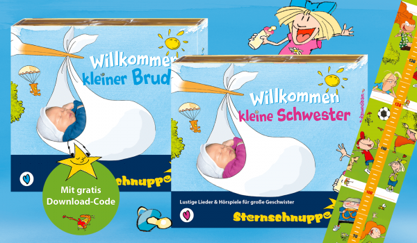 Kinderlieder für Geschwisterkinder, Lieder für den großen Bruder, Lieder für die kleine Schwester 