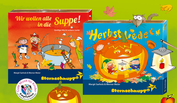 Freche Kinderlieder für Herbst und Halloween 